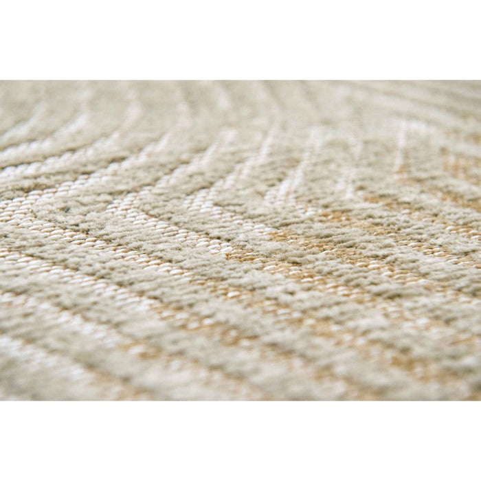 Louis De Poortere Meditation Coral 9229 Shell Beige Washable Polyester Flatweave Eco-Rug