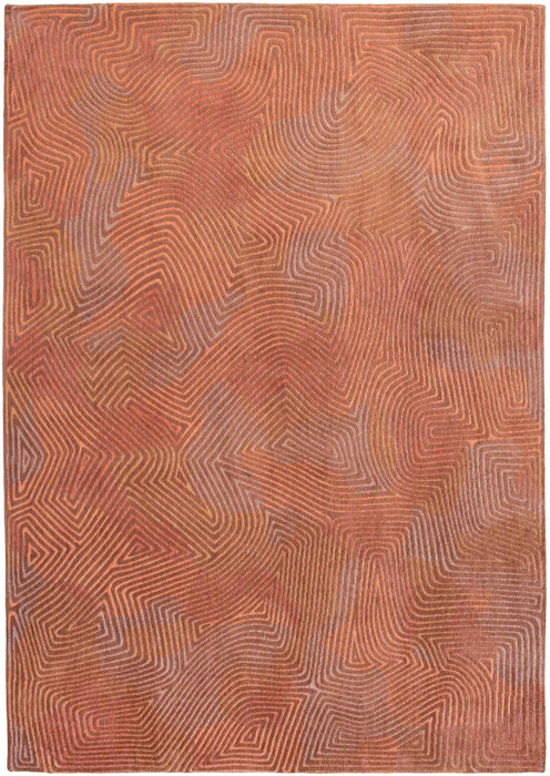 Louis De Poortere Meditation Coral 9230 Volcano Rug