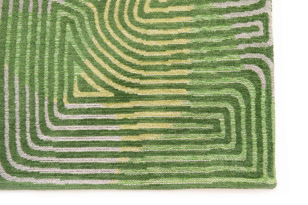 Louis De Poortere Meditation Coral 9231 Tropical Green Rug