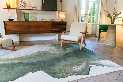 Louis De Poortere Meditation Lagoon 9331 Palm Green Rug