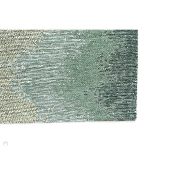 Louis De Poortere Meditation Lagoon 9331 Palm Green Washable Polyester Flatweave Eco-Rug