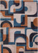 Louis De Poortere Nuance Module 9196 Camel Blue Rug