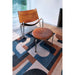 Louis De Poortere Nuance Module 9196 Camel Blue Washable Polyester Flatweave Eco-Rug