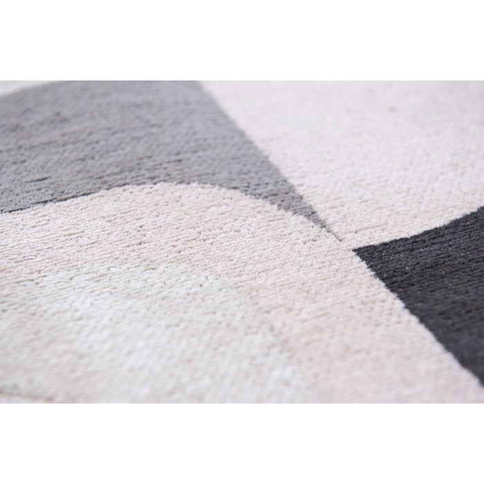 Louis De Poortere Nuance Module 9206 Saxon Beige Washable Polyester Flatweave Eco-Runner