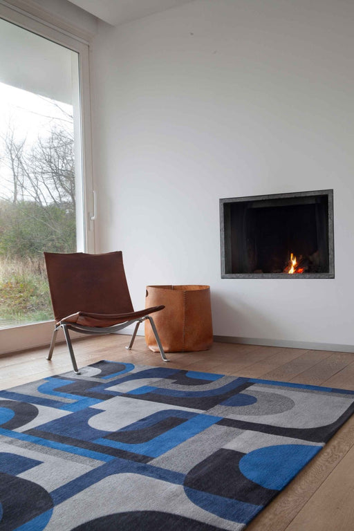 Louis De Poortere Nuance Module 9207 Weimar Blue Rug