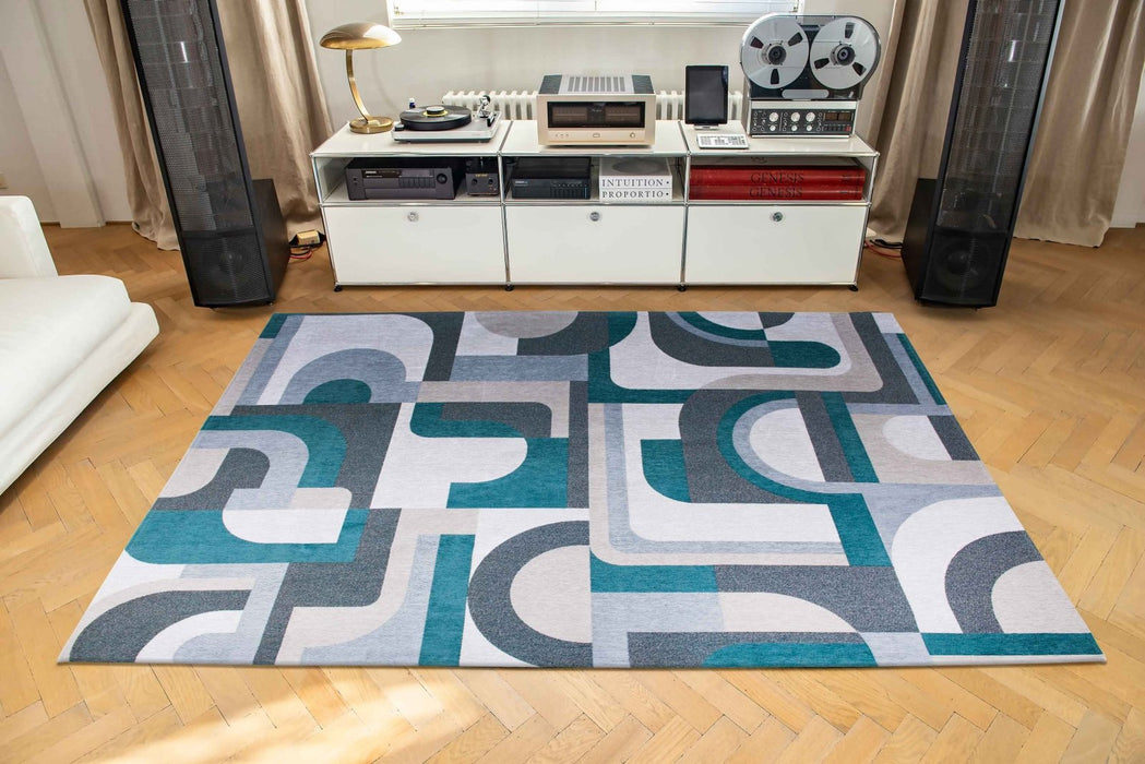 Louis De Poortere Nuance Module 9208 Morris Green Rug