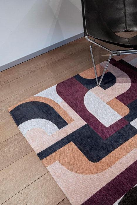 Louis De Poortere Nuance Module 9209 Pink Rohe Rug