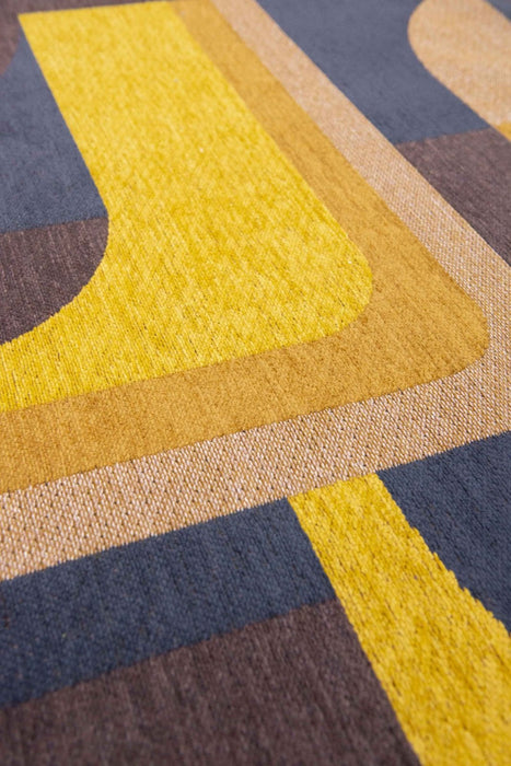 Louis De Poortere Nuance Module 9210 Yellow Meyer Rug