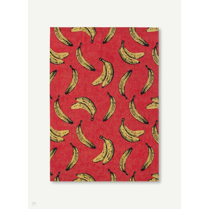 Louis De Poortere Pop Banana 9392 Miami Red Washable Polyester Flatweave Eco-Rug