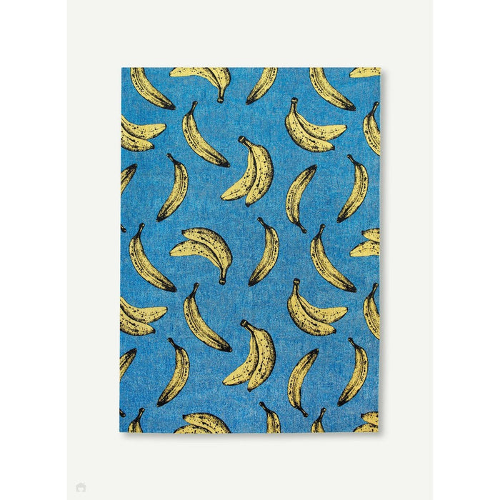 Louis De Poortere Pop Banana 9394 California Blue Washable Polyester Flatweave Eco-Rug