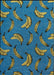 Louis De Poortere Pop Banana California Blue 9394 Rug