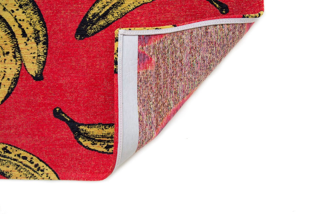 Louis De Poortere Pop Banana Miami Red 9392 Rug