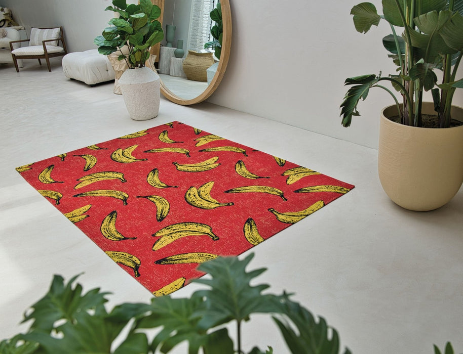 Louis De Poortere Pop Banana Miami Red 9392 Rug