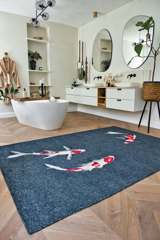 Louis De Poortere Pop Koi Japanese Pond 9390 Rug