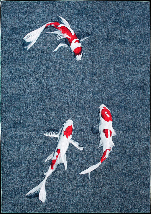 Louis De Poortere Pop Koi Japanese Pond 9390 Rug