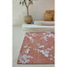 Louis De Poortere Sakura Sakura 9371 Copper Pink Washable Polyester Flatweave Eco-Rug