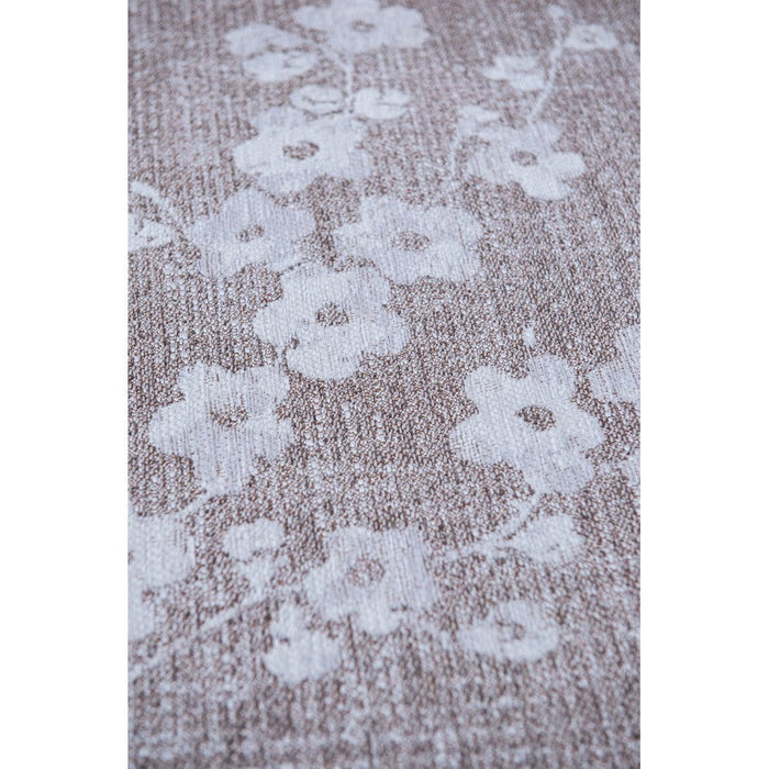 Louis De Poortere Sakura Sakura 9373 Morning Mist Washable Polyester Flatweave Eco-Rug