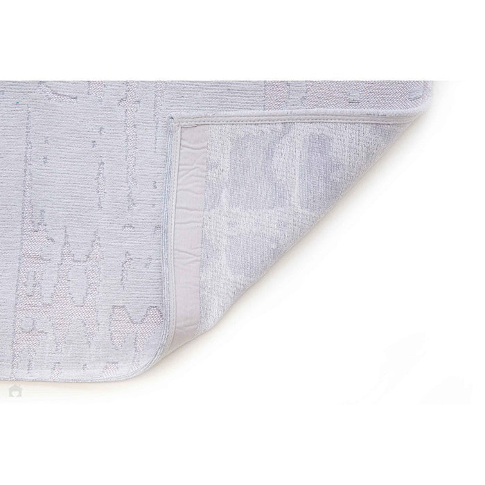 Louis De Poortere Structures Baobab 9198 Tsingy Oyster Washable Polyester Flatweave Eco-Runner