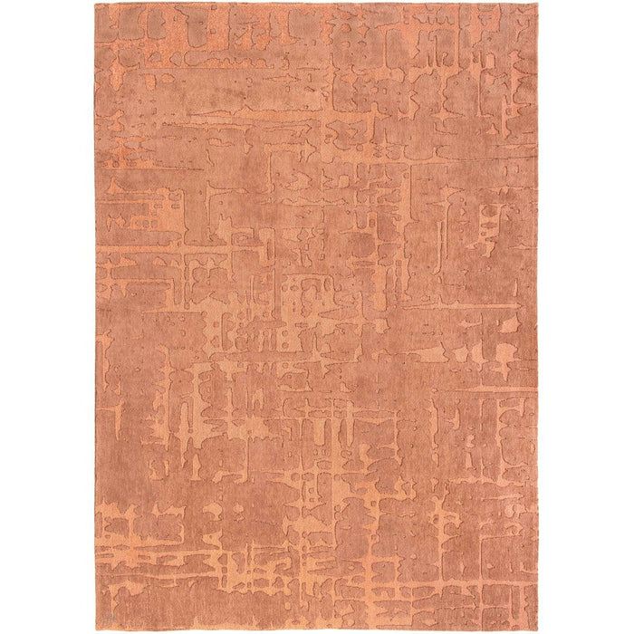 Louis De Poortere Structures Baobab 9199 Za Copper Washable Polyester Flatweave Eco-Runner