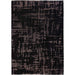 Louis De Poortere Structures Baobab 9200 Black Water Washable Polyester Flatweave Eco-Rug