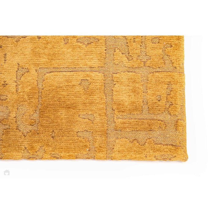 Louis De Poortere Structures Baobab 9201 Madagascar Gold Washable Polyester Flatweave Eco-Runner