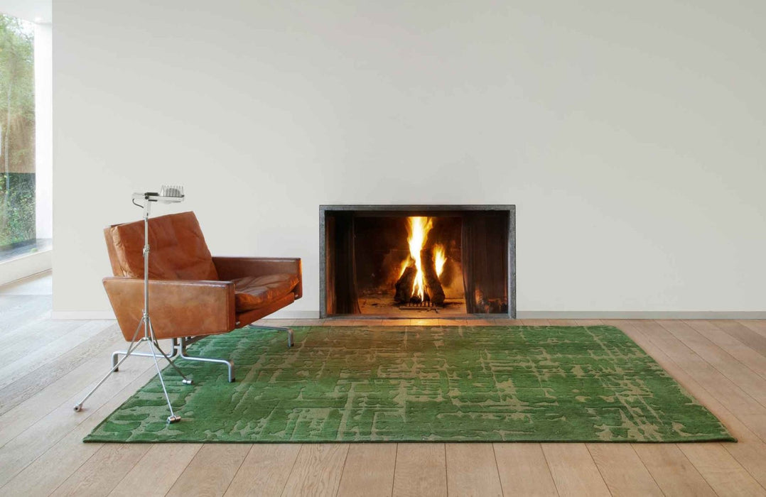 Louis De Poortere Structures Baobab 9202 Perrier's Green Rug