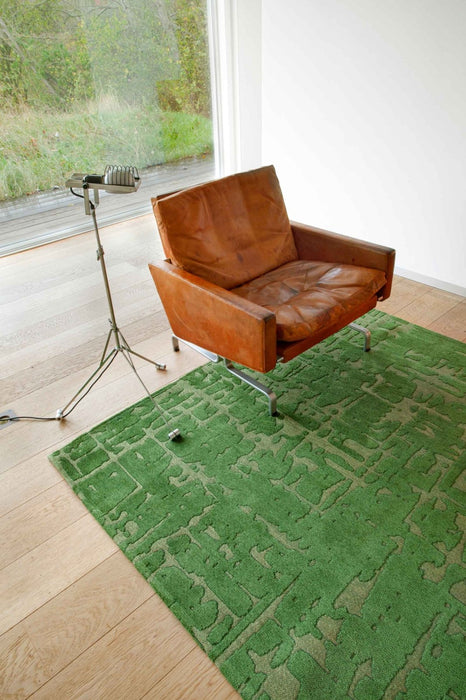 Louis De Poortere Structures Baobab 9202 Perrier's Green Rug