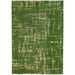 Louis De Poortere Structures Baobab 9202 Perrier's Green Washable Polyester Flatweave Eco-Runner