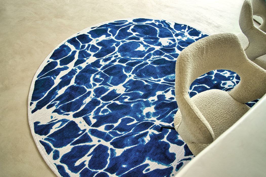 Louis De Poortere Swim Surf 9351 Round Rug