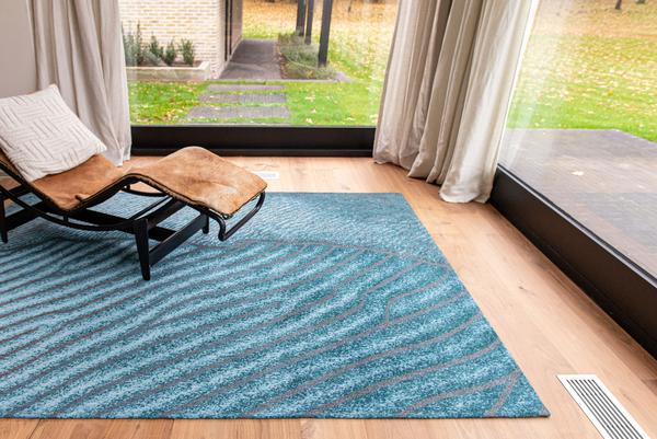 Louis De Poortere Waves Shores Blue Nile 9132 Rug