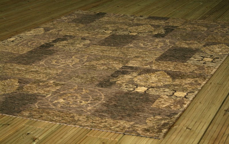 Love-Rugs Carlucci Brown Patchwork Rug