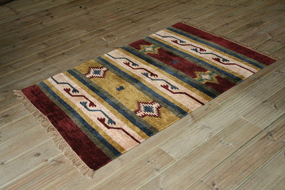 Love-Rugs Chenille Striped Rug