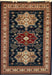 Love-Rugs Tappeto Fibressa Lux Kazak Blu