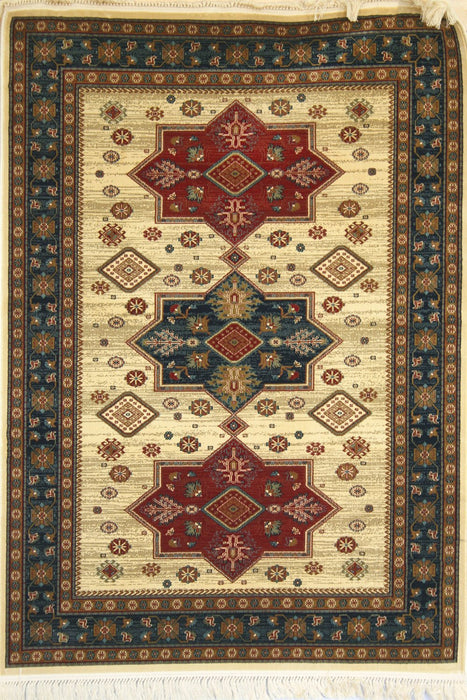 Love-Rugs Fibressa Lux Kazak Ivory Rug