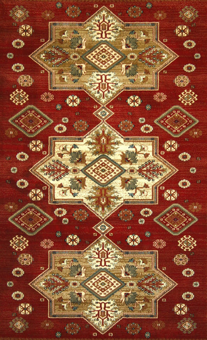 Love-Rugs Fibressa Lux Kazak Red Rug