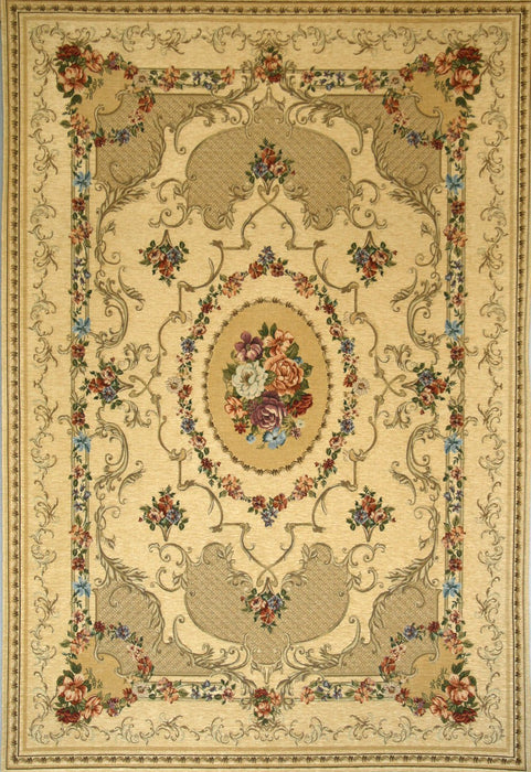 Love-Rugs Tappeto Fiore Floreale Savonnerie