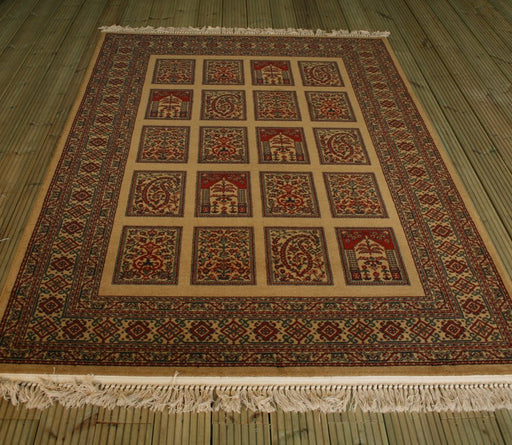 Love-Rugs Kirman Persian Garden Camel Rug