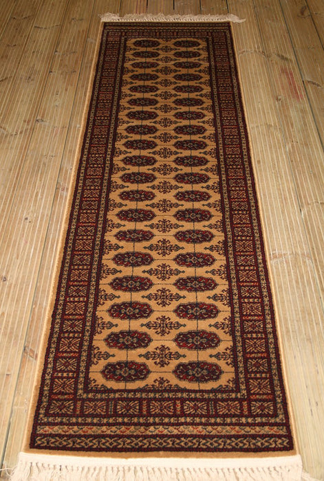 Love-Rugs Kirman Turkman Beige Runner Rug
