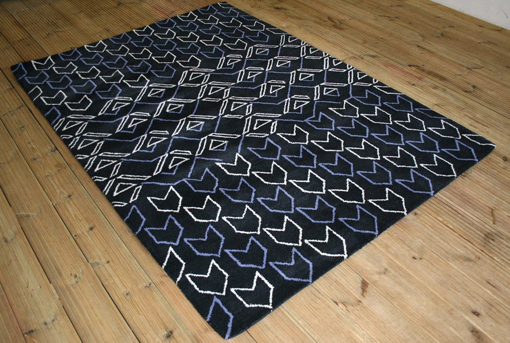 Love-Rugs Pinball Wizard Black Rug