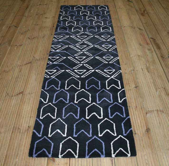 Love-Rugs Pinball Wizard Black Runner Rug