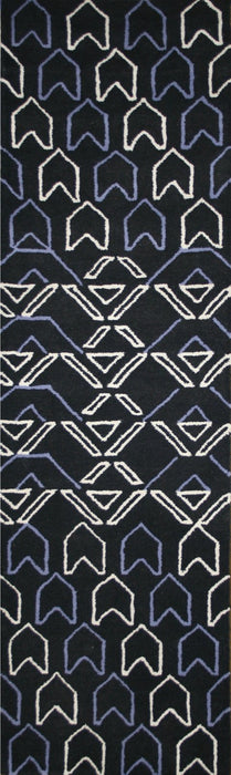 Love-Rugs Pinball Wizard Black Runner Rug