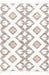 Tappeto a traliccio azteco Lucia 120x180 cm Beige