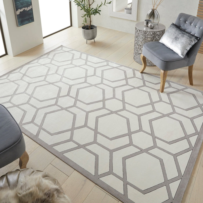 Lugano LUG04 IVLTGRY Rug