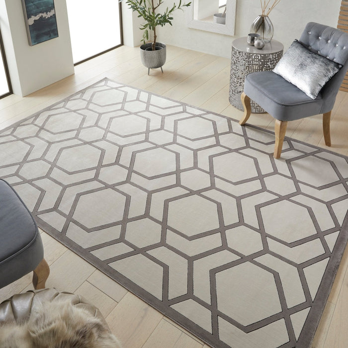 Lugano LUG04 IVLTGRY Rug