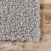 Luna Light Grey Washable Shag Area Rug 160x230 cm
