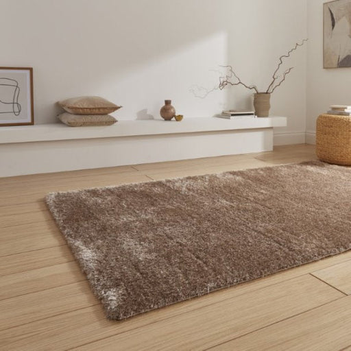 Lux Shaggy Walnut Rug