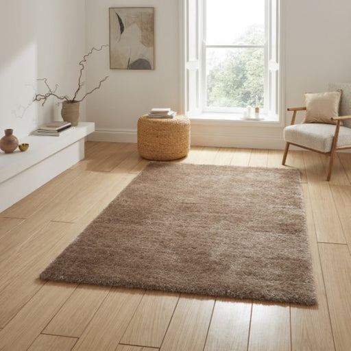 Lux Shaggy Walnut Rug