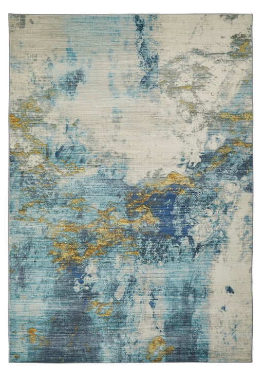 Lux Washable LUX04 BLUGD Rug