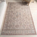 Luz Medallion Machine Washable Area Rug 140x200 cm Taupe