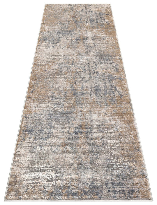 Luzon LUZ801 Blue Taupe Runner Rug